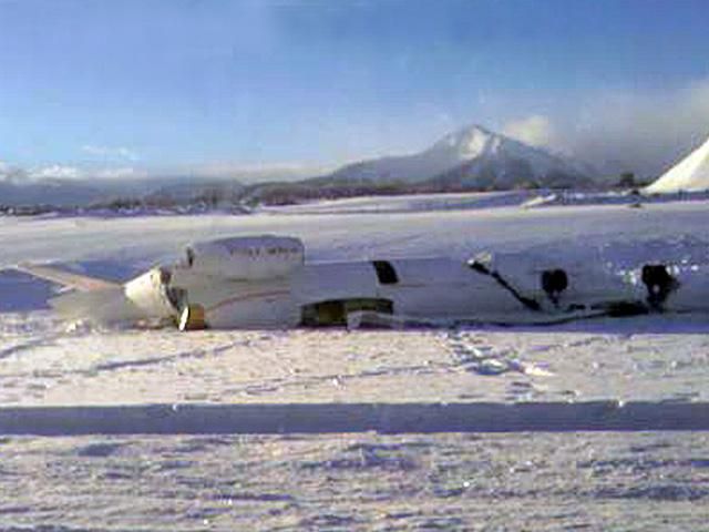 Learjet 45 (N279AJ) - Unfortunate end to a nice airplane, crew walked away!