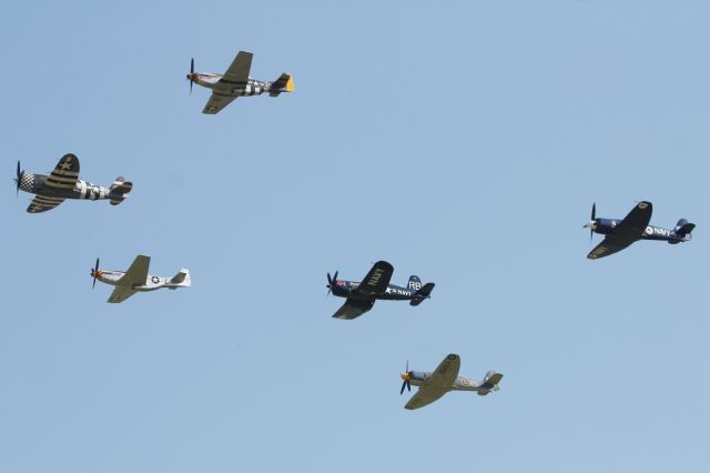 — — - Flypast at Flying Legends 2013.