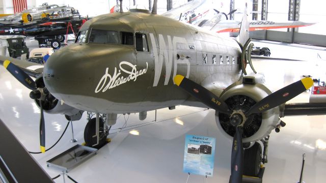 Douglas DC-3 (N791HH) - Douglas C-47 Willa Dean at new Lyon Air Museum