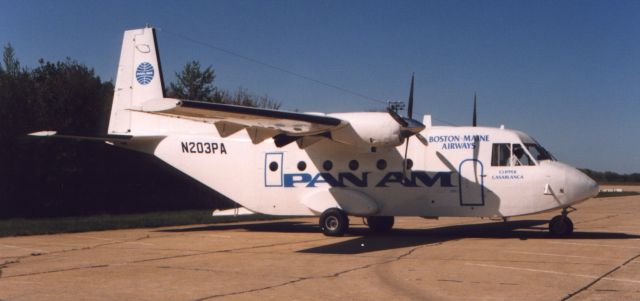 NURTANIO Aviocar (N203PA) - Boston Maine Airways