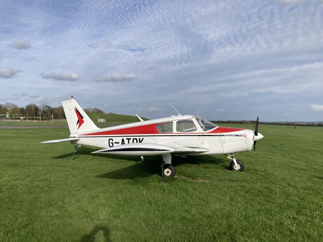 Piper Cherokee (G-ATOK) - Resting