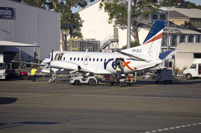 Saab 340 (VH-ZLG) - Regional Express Airlines (VH-ZLG) Saab 340B at Sydney Airport.
