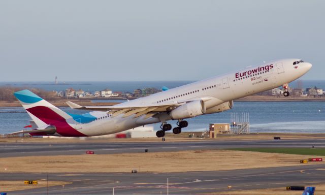 Airbus A330-300 (OO-SFJ) - OO-SFJ departing from 22R after it's  diversion on 1/11/2020 due to a passenger in severe medical distress operated by Brussels Airlines as flight 1112