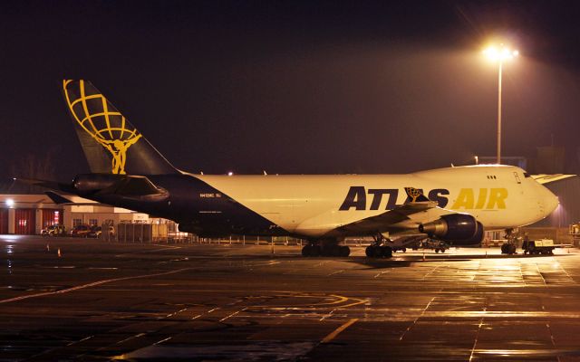 Boeing 747-400 (N412MC) - atlas air b747-4f n412mc at shannon 14/2/16.