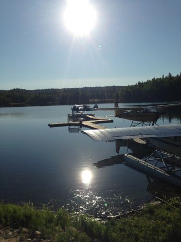 — — - Summer morning on Lake Christiansen back in 2013.