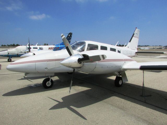 Piper Seneca (N3974X) - Parked at Fullerton