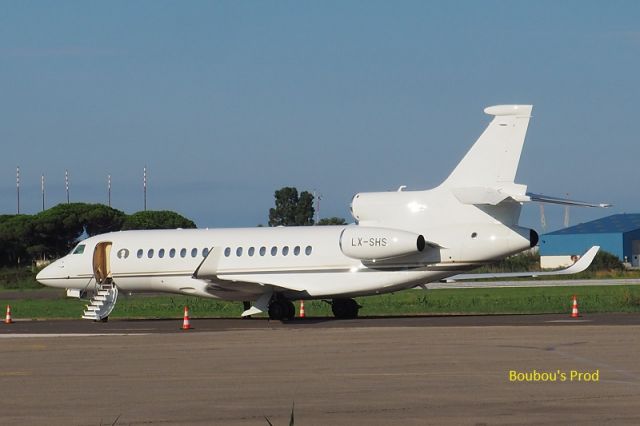 Dassault Falcon 8X (LX-SHS) - 18 aout 2018