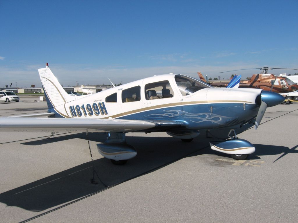 Piper Cherokee (N8199H) - PARKED AT FULLERTON