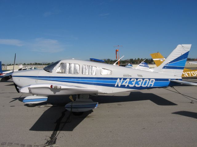 Piper Cherokee (N4330R) - Parked at Fullerton