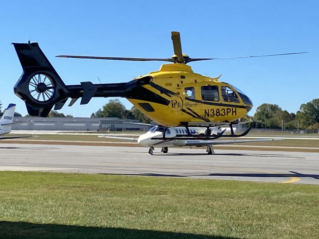 Eurocopter EC-635 (N383PH) - Lifting off from the ground!br /Date Taken: September 30, 2022