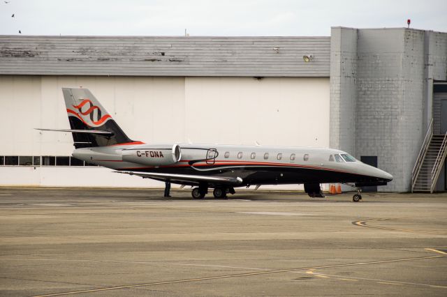 Cessna Citation Sovereign (C-FDNA) - Shot from the viewing platform at YVRs south terminal.