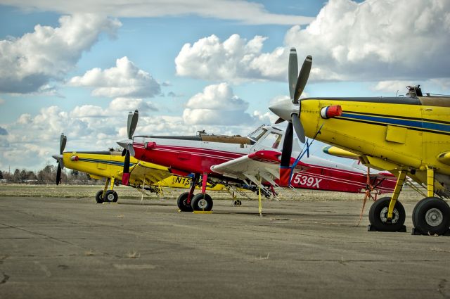 Experimental 100kts-200kts (N1539X) - Agricultural beastie beauties of Burley.