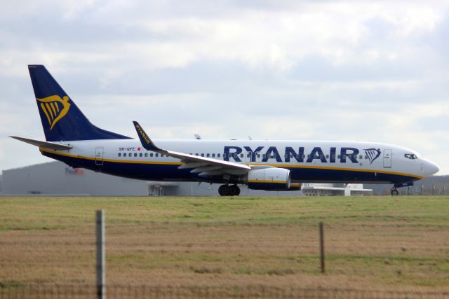 Boeing 737-800 (9H-QFE) - Departing rwy 22 on 16-Feb-24 operating flight RYR2281 to EPMO.