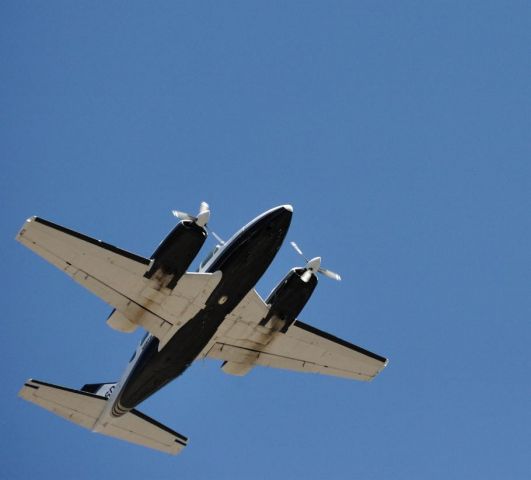 Piper Navajo (C-FZSD) - Off runway 26 at CYYR