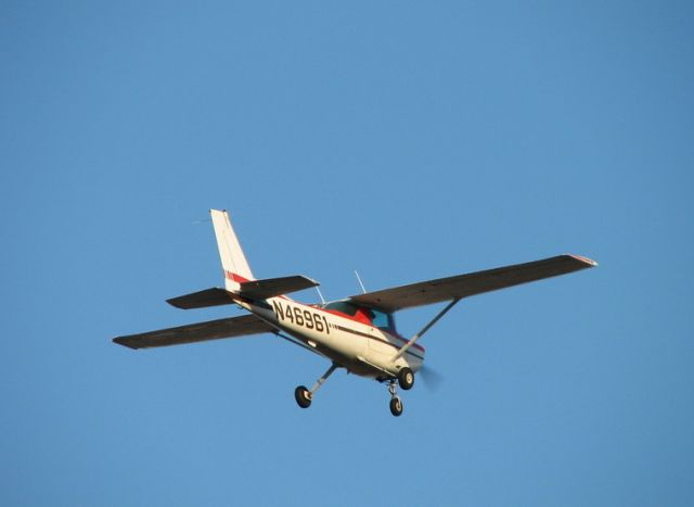 Cessna 152 (N46961) - Flying in the ADIZ, what is now called the Washington, D.C. Metropolitan Special Flight Rules Area (SFRA. This is another NAFC plane heading off for the Eastern Shore of MD