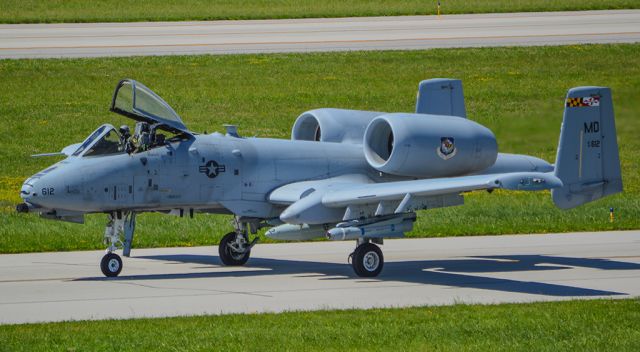 Fairchild-Republic Thunderbolt 2 (78-0612) - Second ship of PORK41 flight.