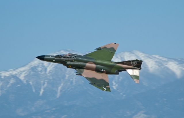 — — - Low pass by Civilian F-4 at March Field, Riverside, CA.