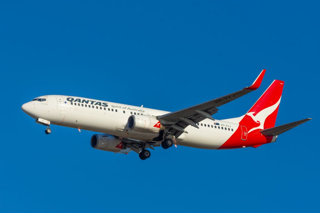 Boeing 737-700 (VH-VXJ) - B737 VH-VXJ QF596 PER-BNE 22/09/19