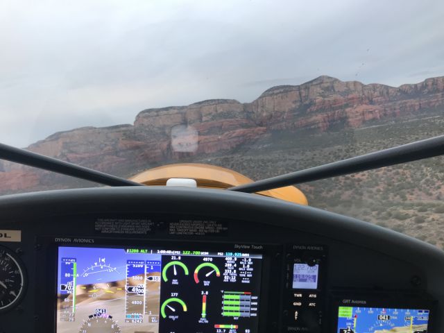 N270L — - Aeroprakt A-22 enjoying red rock country around Sedona