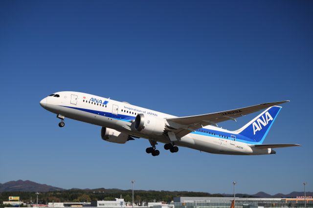 Boeing 787-8 (JA829A) - October 12,2024:HKD-HND.