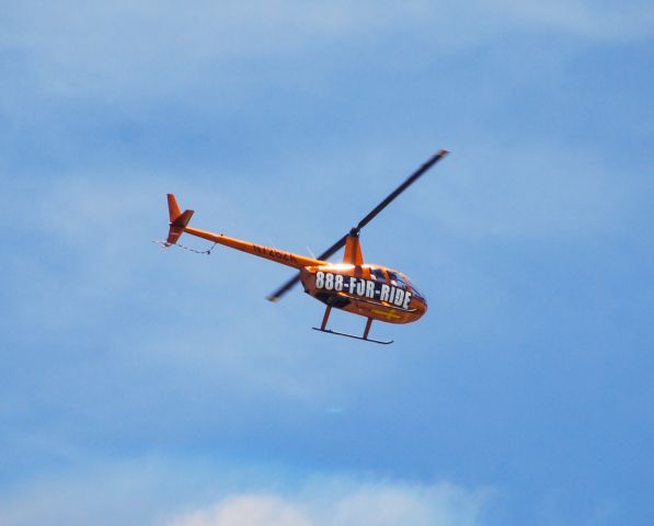 Robinson R-44 (N7282A) - Cocoa beach helicopter tours flying over the cruise terminals.