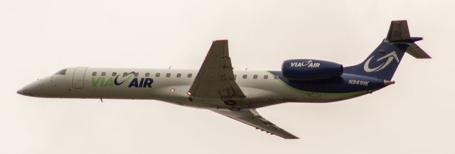 Embraer ERJ-145 (N841HK) - Finally getting a look at this new airline called Via-Air. Flying to Bentonville, AR as VC841.