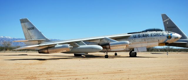 53-2135 — - Boeing B-47 on display at the Pima Air and Space Museum, next to Davis-Monthan AFB.