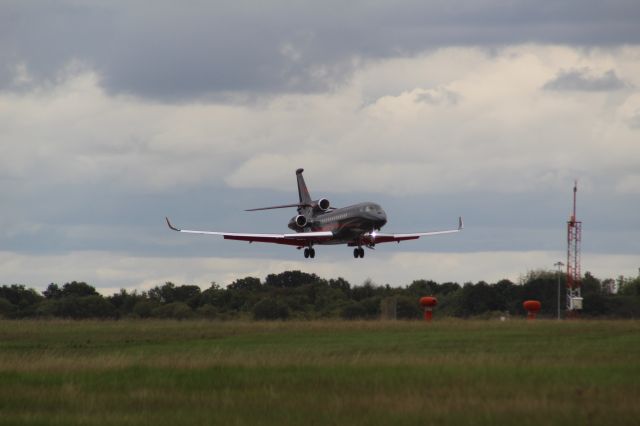 Dassault Falcon 8X (LX-LXL) - Airline: Global Jet Luxembourgbr /Plane: Dassault Falcon 8Xbr /Location: STN (London Stansted Airport)br /Date: 18.09.22 (dd/mm/yy)