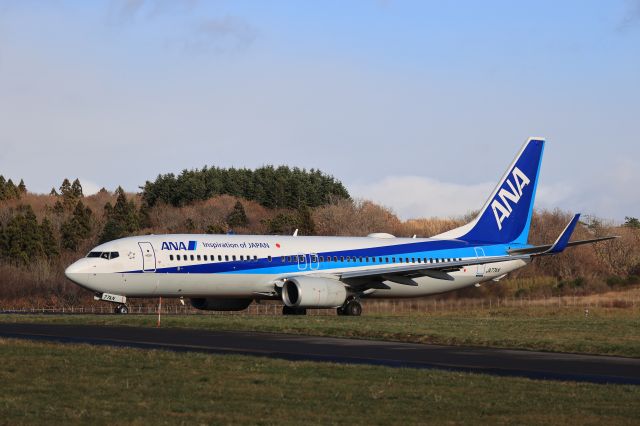 Boeing 737-800 (JA77AN) - November 27th 2021:HKD-ITM.