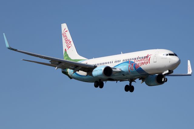 Boeing 737-800 (YJ-AV8) - on 9 August 2019