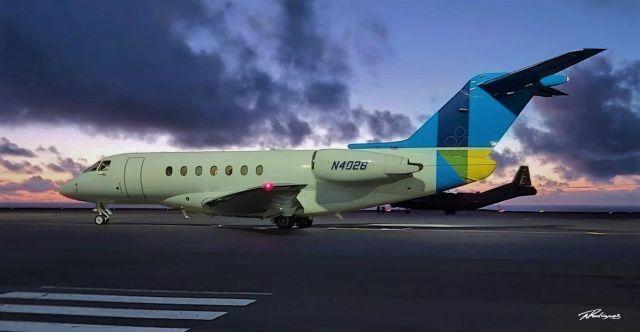 Hawker Beechcraft 4000 (N4026) - Santa Maria Island International Airport - LPAZ. December 11, 2021