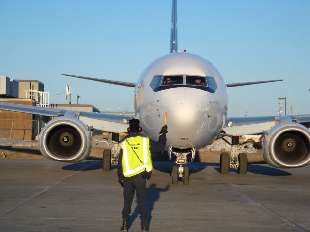 — — - Ready to taxi at Fort McMurray, Alberta Canada