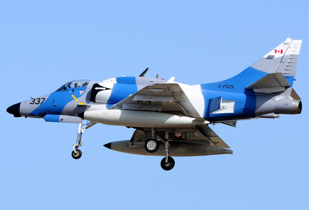 SINGAPORE TA-4 Super Skyhawk (C-FGZS) - Discovery Air Defence Services. br /"DACT 2016"
