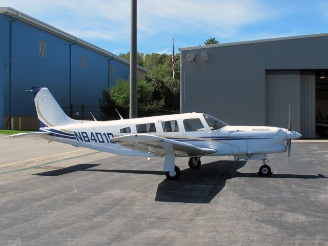 Piper Saratoga (N8401D) - A very nice personal travel aircraft.