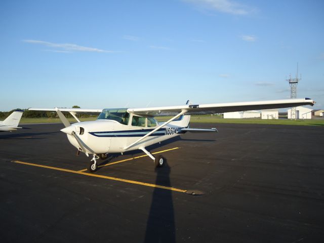 Cessna Skyhawk (N65045) - N65045 Cessna Skyhawk 172P on the ramp at Redwood Falls, MN (KRWF)