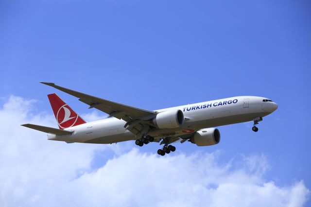 Boeing 777-200 (TC-LJL) - Turkish CArgo at Hato TNCC