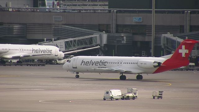 Fokker 100 (HB-JVE)