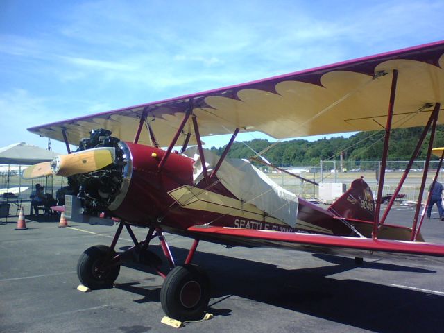 NAC9048 — - Biplane fly-in at Seattles Museum of Flight.  Spring 2008?