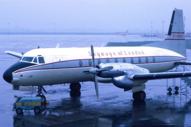 Hawker Siddeley HS-748 (G-ARMX) - January 1969 at Düsseldorf (EDDL)