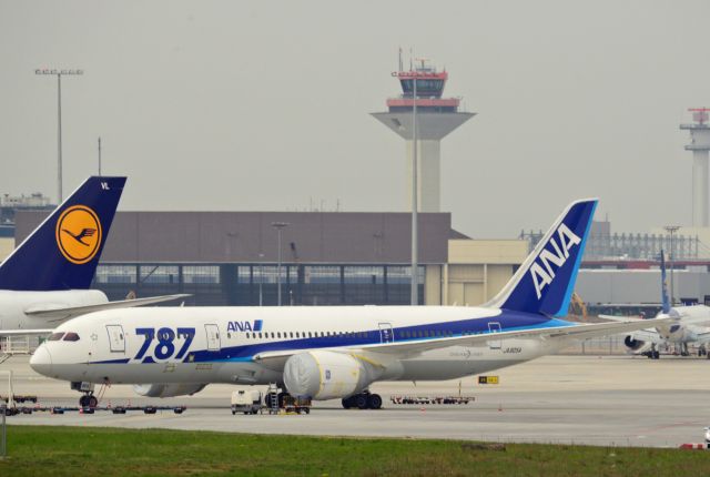 Boeing 787-8 (JA805A) - Grounded in FRA