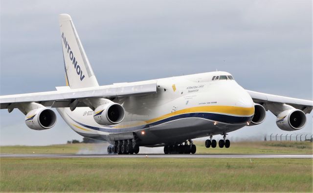 Antonov An-124 Ruslan (UR-82007) - adb an-124-100m ur-82007 landing at shannon 9/7/21.