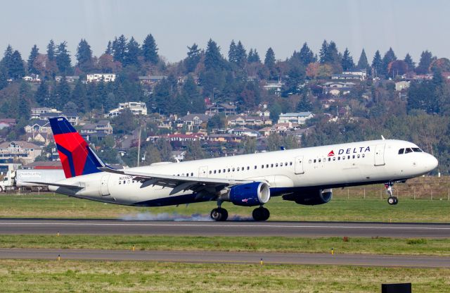 Airbus A321 (N338DN) - Spotted at KPDX on 10-28-20