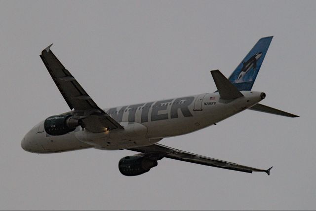 Airbus A320 (N205FR) - Sat 3/13/2021 DSM TO MSO Operated as Frontier 1066