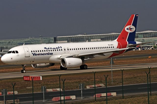 Airbus A320 (7O-AFA)