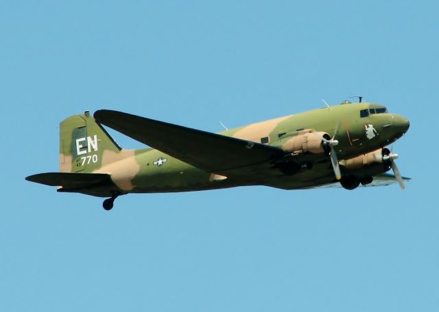 Douglas DC-3 (N2805J) - Barksdale Air Force Base.