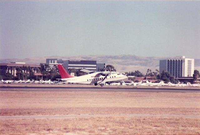 N132DA — - Short SD3-60 at Santa Ana in the early 1980s