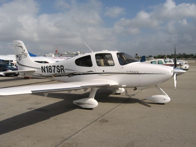 Cirrus SR-22 (N187SR) - PARKED AT FULLERTON