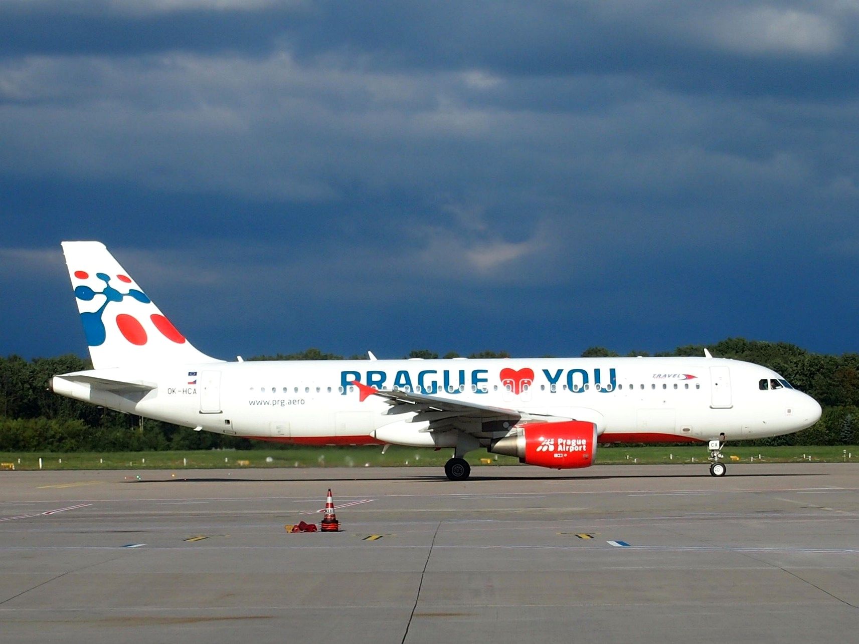 Airbus A320 (OK-HCA)