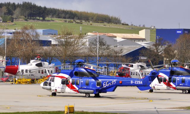 Eurocopter Super Puma (EC-225) (G-ZZSA) - Bristow Eurocopter EC225LP Super Puma G-ZZSA in Aberdeen