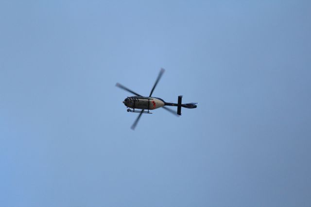 Eurocopter EC-635 (PH-PXC) - PH-PXC, Dutch policehelicopter above Arnhem, The Netherlands (29-01-2020)